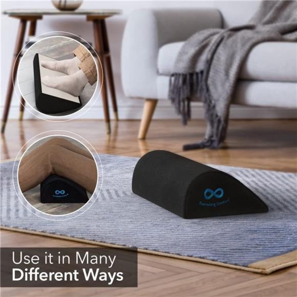 Foot Rest for Under Desk at Work w/Premium ComfortFoam™ - Desk Foot Rest - Picture 3 of 6